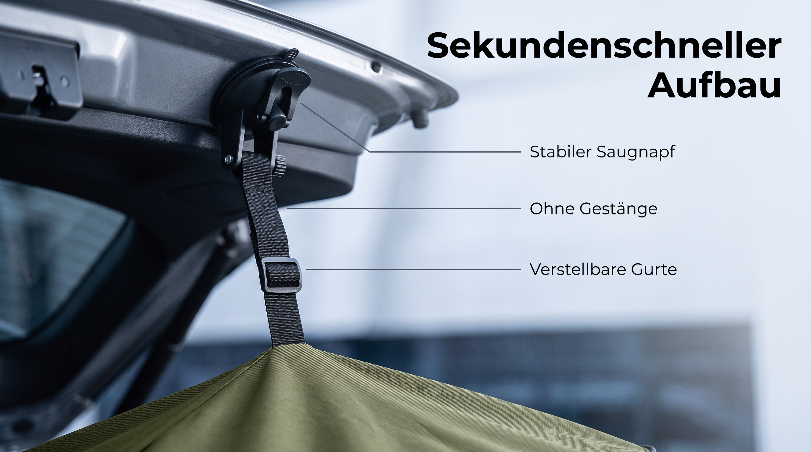 Mobiles Umkleidezelt für Kofferraum – Wasserdicht & Blickdicht für Camping & Surfen