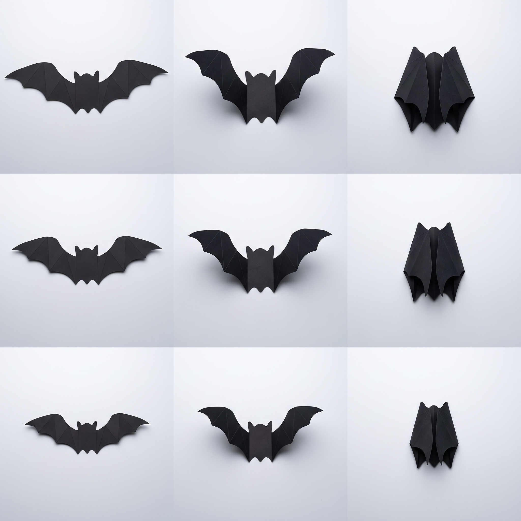3D LED Fledermaus Wandaufkleber mit Violettem Licht – Halloween Deko für Wand & Party