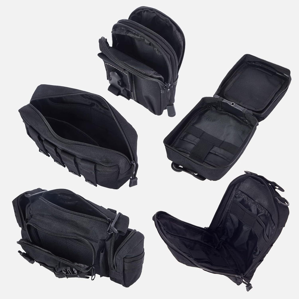 Taktischer Auto Rücksitz Organizer mit MOLLE-System – Multifunktionaler Sitzlehnen-Schutz – Militär-Stil Aufbewahrungstasche für KFZ & SUV