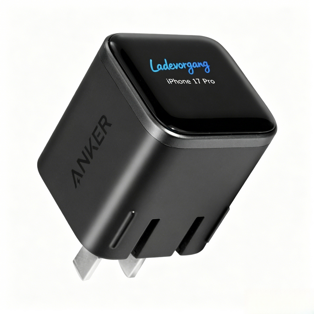 ANKER 45W USB-C Smart-Ladegerät: Schnellladegerät mit 20% Akkuschutz für iPhone 17 Pro