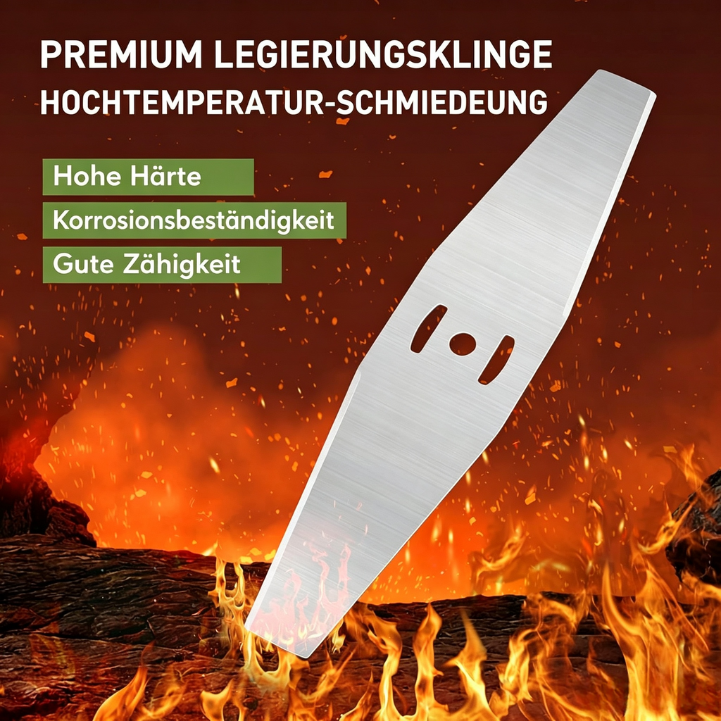 Ersatzmesser für Rasentrimmer & Freischneider – Robuste Legierungsklinge für Unkrautentferner & Freischneider