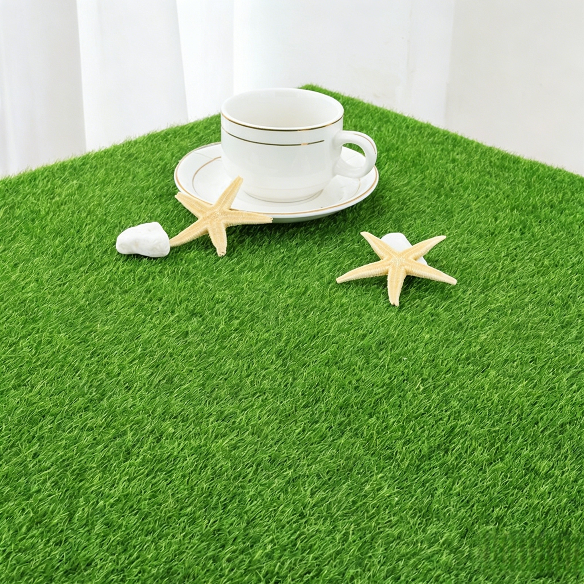 30×30cm Künstliche Kunstrasenmatte für Mikrolandschaften: Realistischer Moosrasen für Modellbau & Bonsai-Dekoration