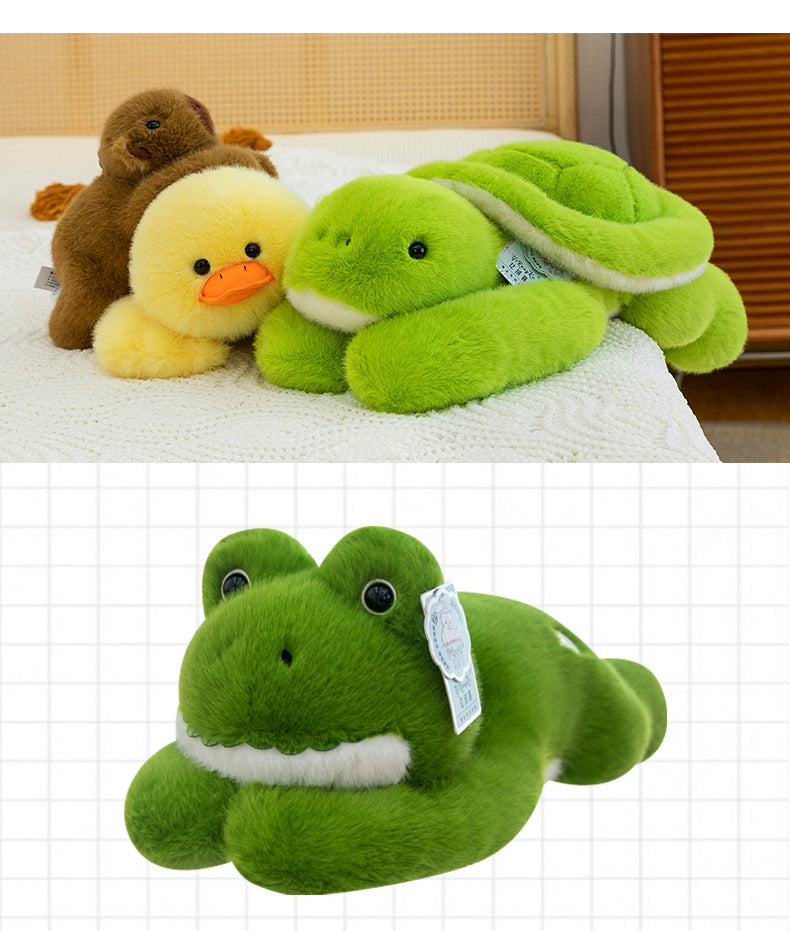 Süßes Plüschtier 45cm – Flauschiges Kuscheltier als Geschenk für Kinder, Freundin & Geburtstag