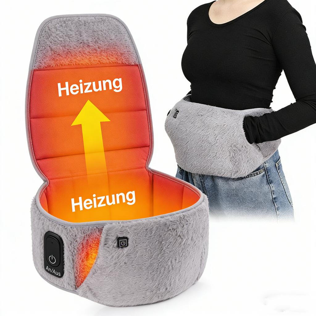 Elektrische Wärmegürtel – Bauch- und Handwärmer, Multifunktionale Heizauflage mit USB-Anschluss