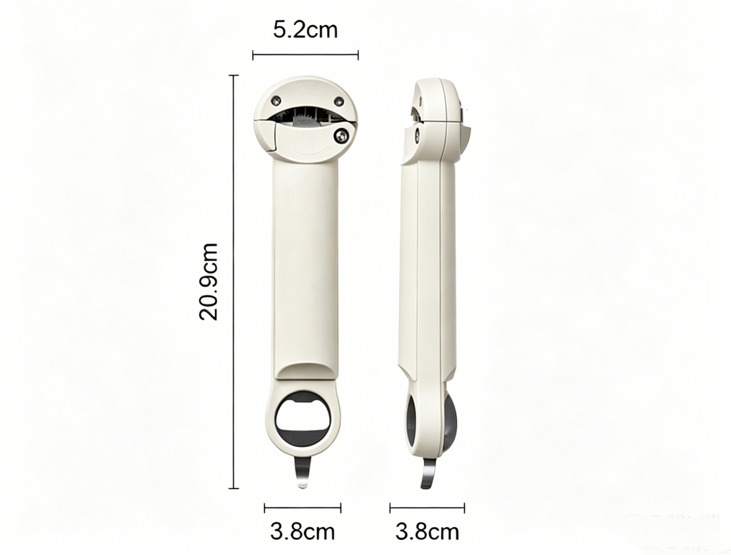 5-in-1 Universalöffner magnetisch: Multifunktions-Dosenöffner & Flaschenöffner für die Küche