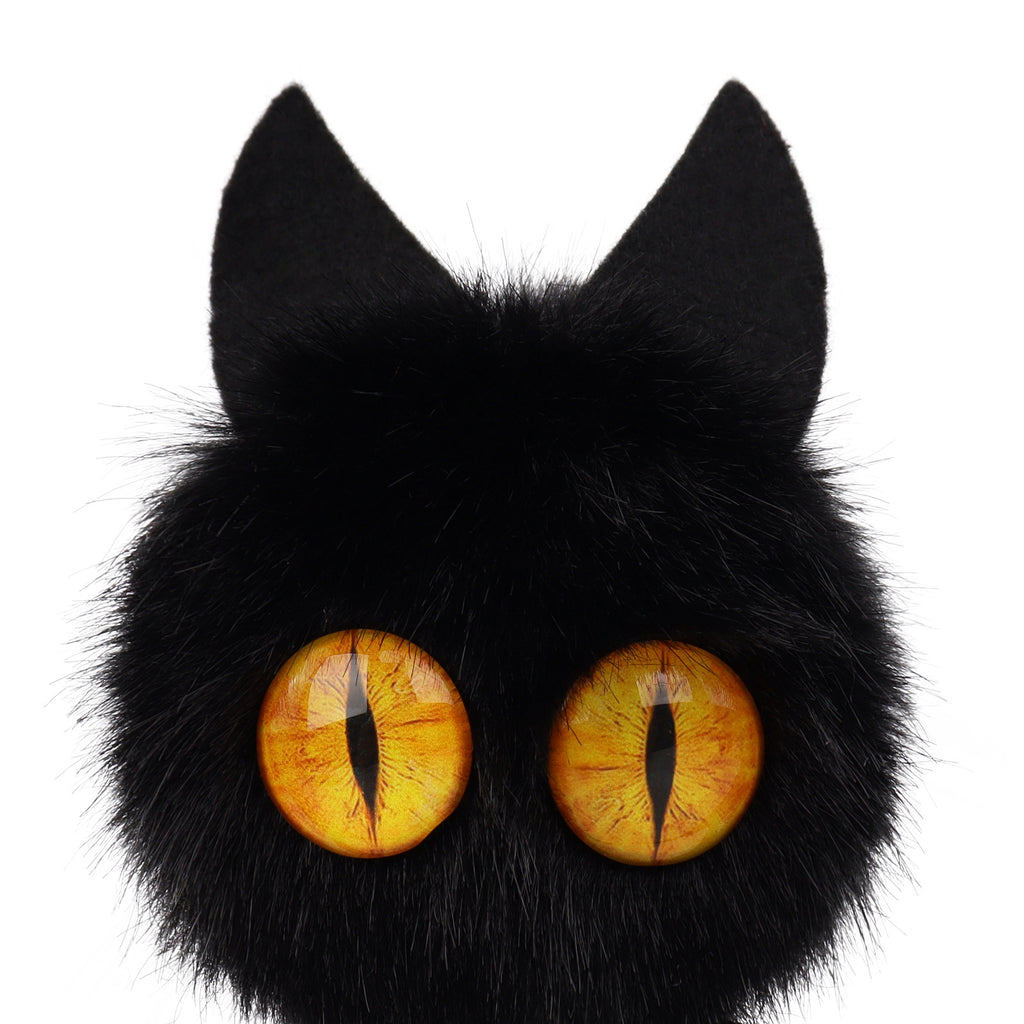 Fledermaus Haarreif für Halloween & Karneval – Niedlicher Plüsch Haarschmuck mit Großen Flügeln