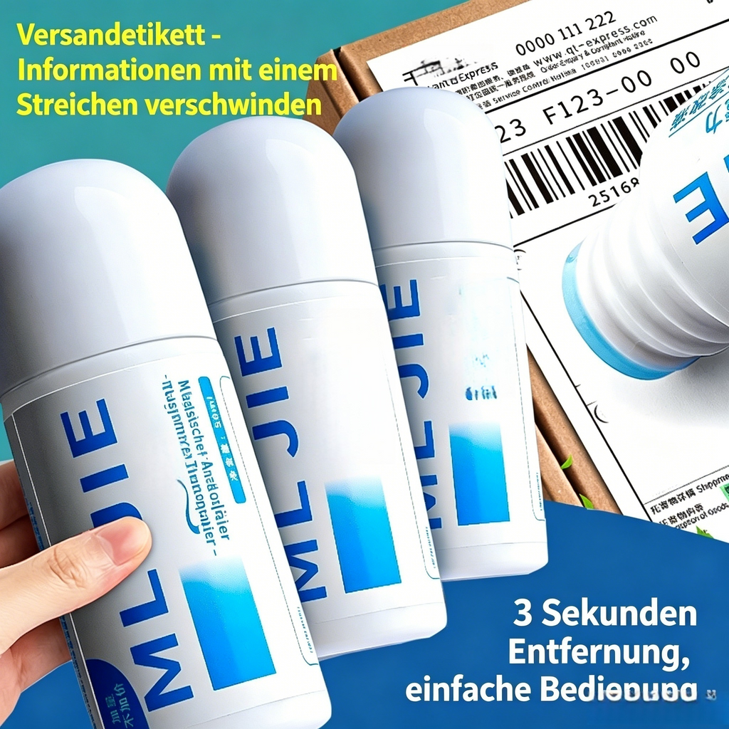 Thermo-Schwärzungsflüssigkeit für Pakete: Mobiler Privatsphäre-Schutz & Express-Datenlöscher