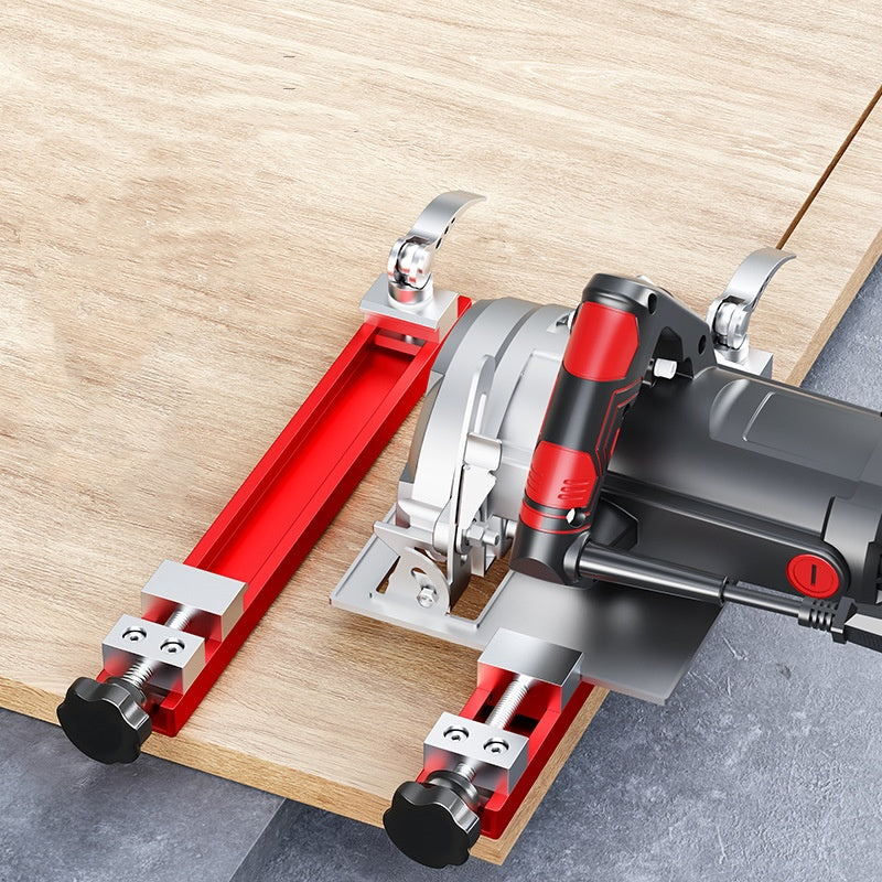 Präzisions Führungsschiene für Handkreissägen und Oberfräsen Verstellbarer Parallelanschlag für Exakte Schnitte Vielseitige Schneidehilfe für Den Möbelbau