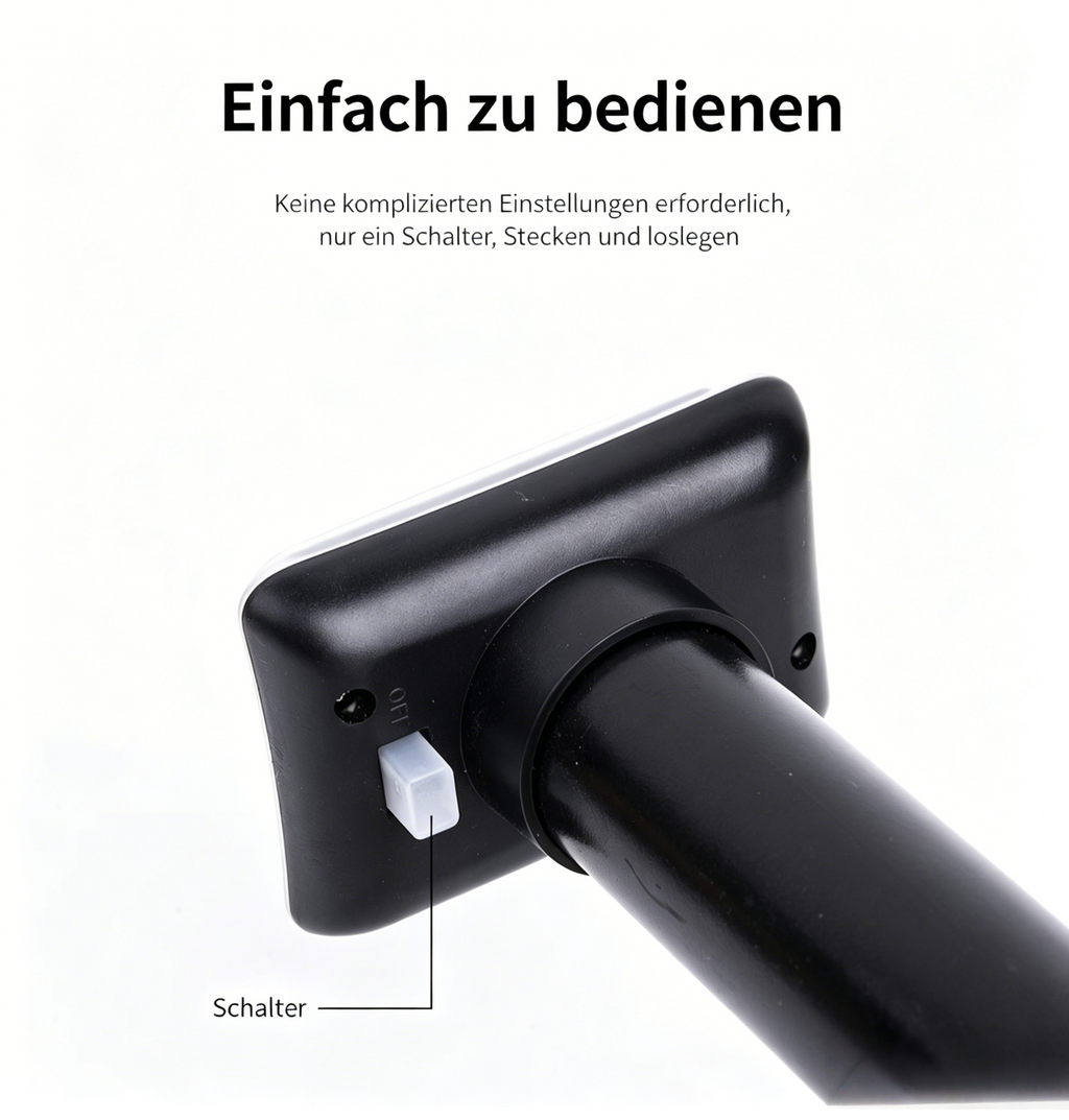 Solar Maulwurfabwehr 2er-Set: Ultraschall Wühlmausschreck wasserdicht für den Garten
