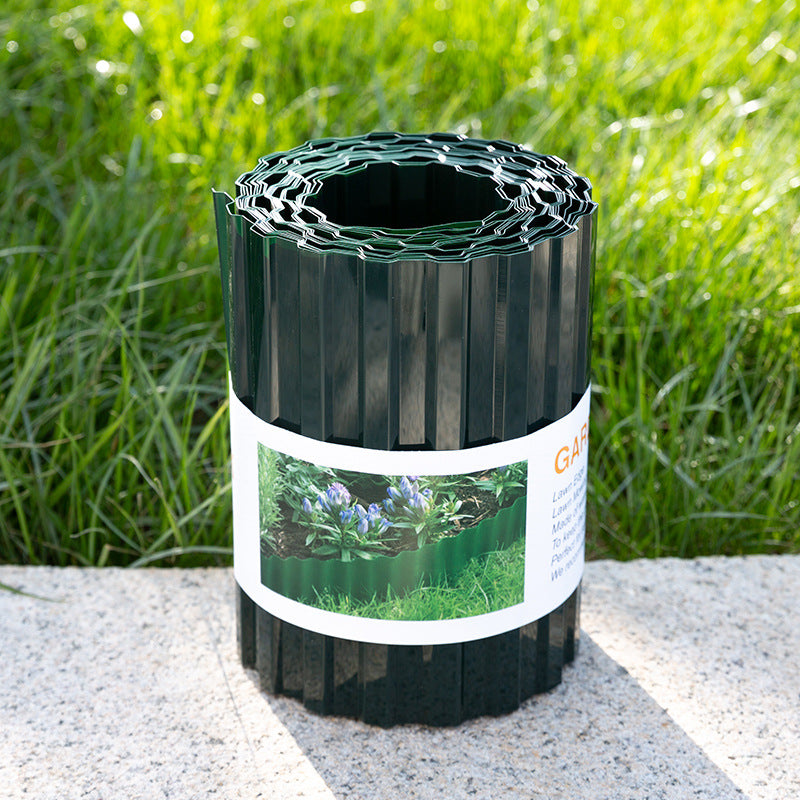 Langlebiger Gartenzaun aus PET Kunststoff für Gemüsebeete Stabiler Schutz vor Betreten und Kleintieren Wetterfeste Beetumrandung für Eine Ordentliche Gartengestaltung