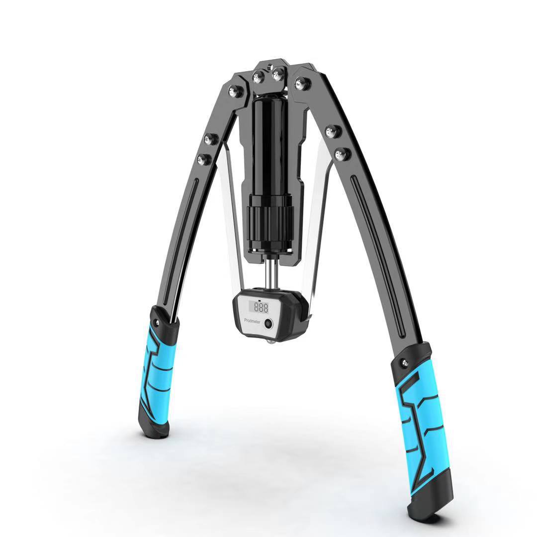 Profi Hydraulischer Armtrainer mit LCD-Zähler – Verstellbarer Widerstand – Brusttrainer & Oberkörper-Trainingsgerät für Zuhause – Sicherer Rückstoß & Ergonomischer Griff