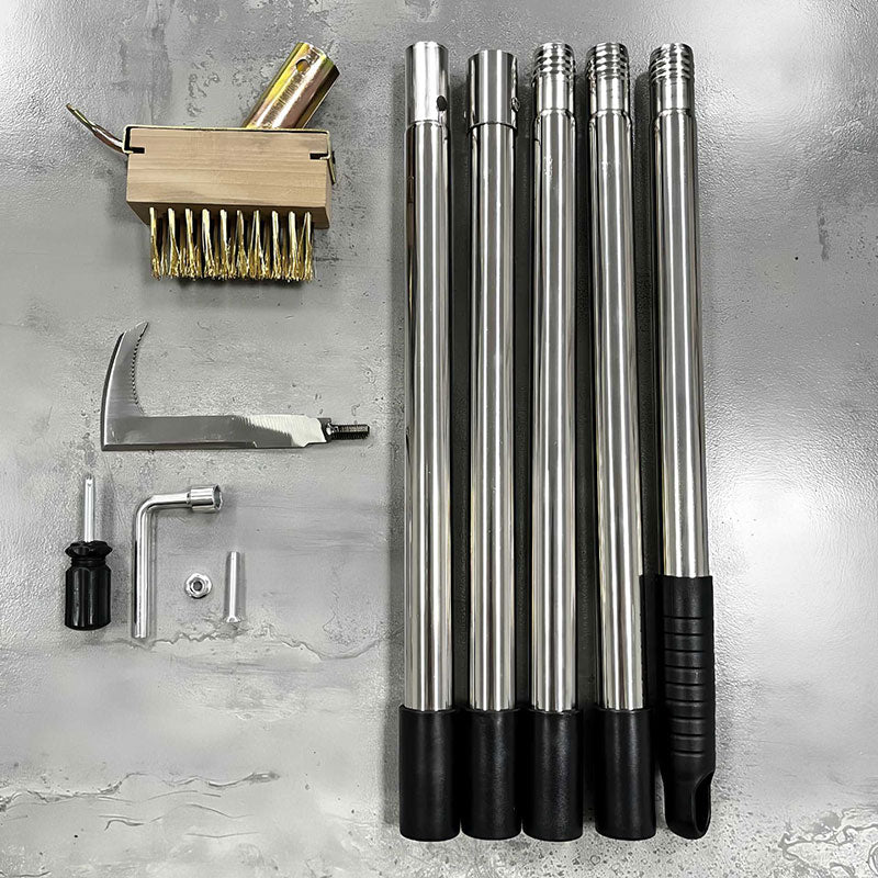 2-in-1 Fugenreiniger Werkzeug – Fugenbürste & Unkrautmesser für Garten, Terrasse & Pflastersteine Reinigung