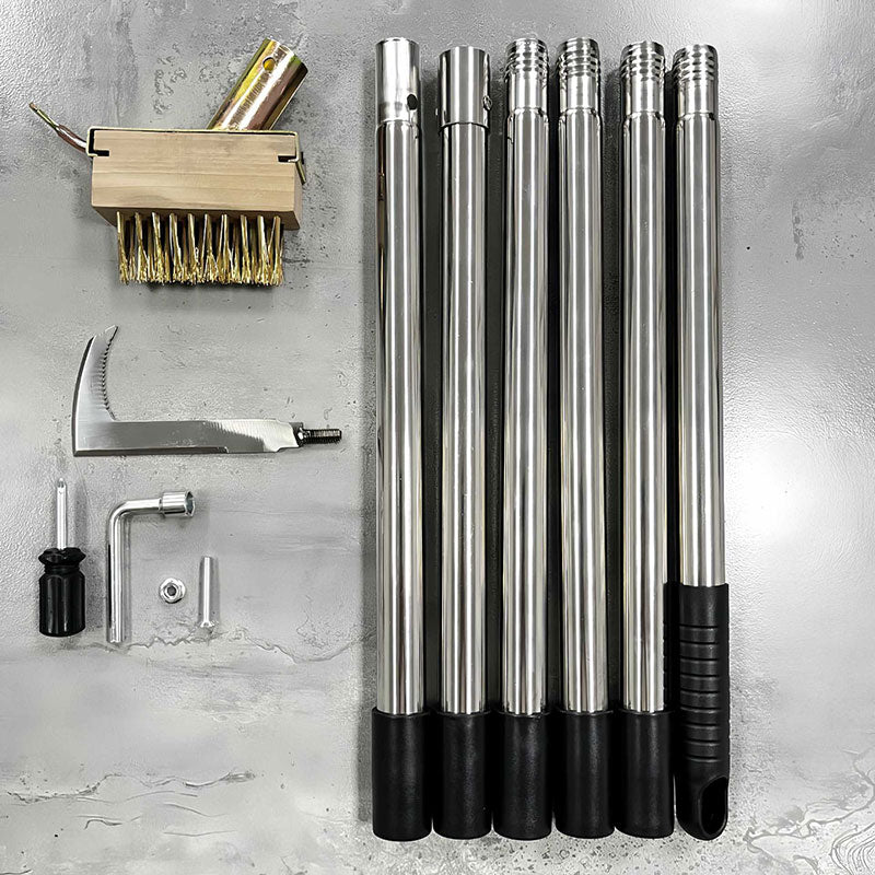 2-in-1 Fugenreiniger Werkzeug – Fugenbürste & Unkrautmesser für Garten, Terrasse & Pflastersteine Reinigung