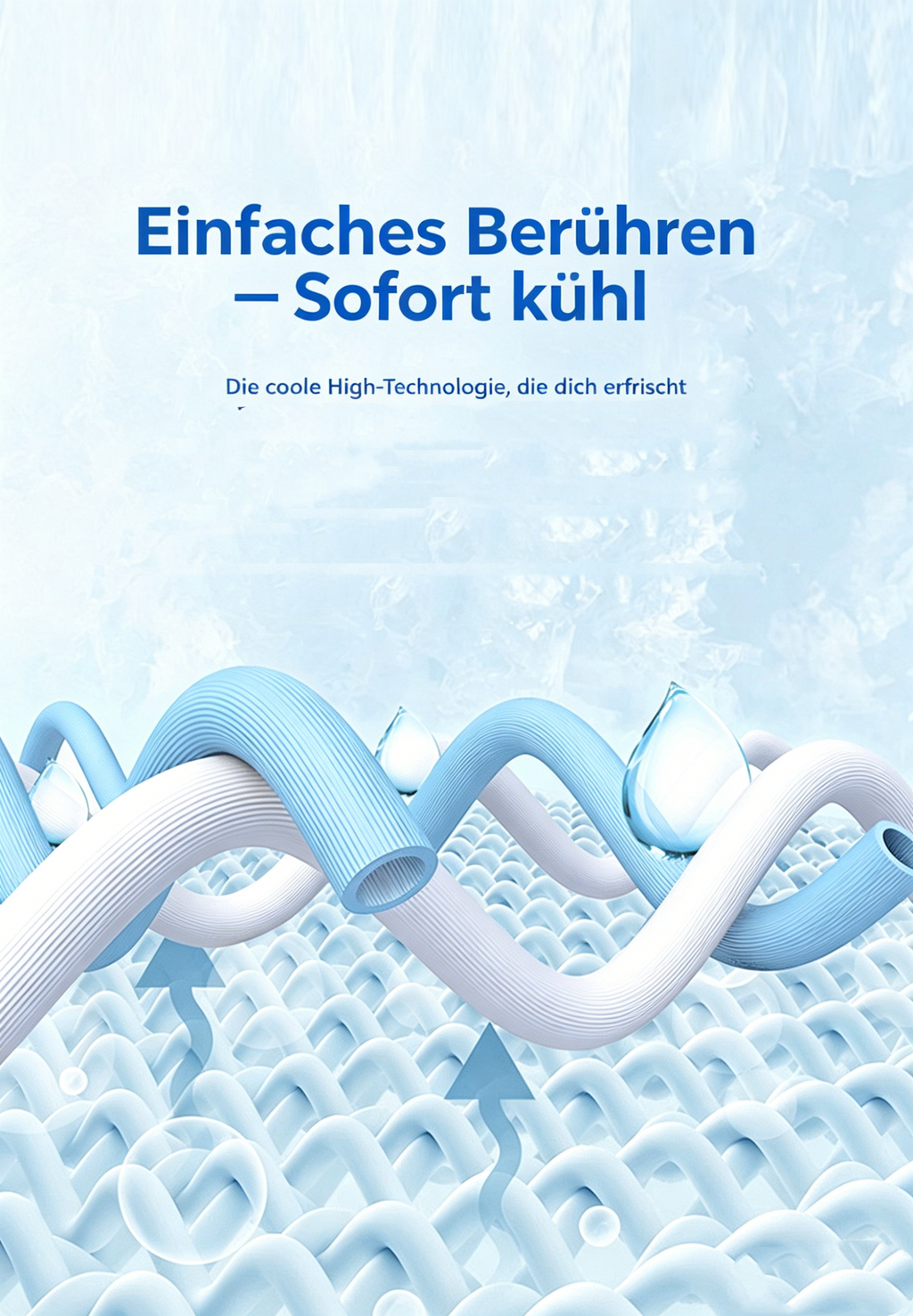 2-in-1 Gel-Kühlkappe: Kalt- & Warmkompresse mit Solid-Gel für den Kopf