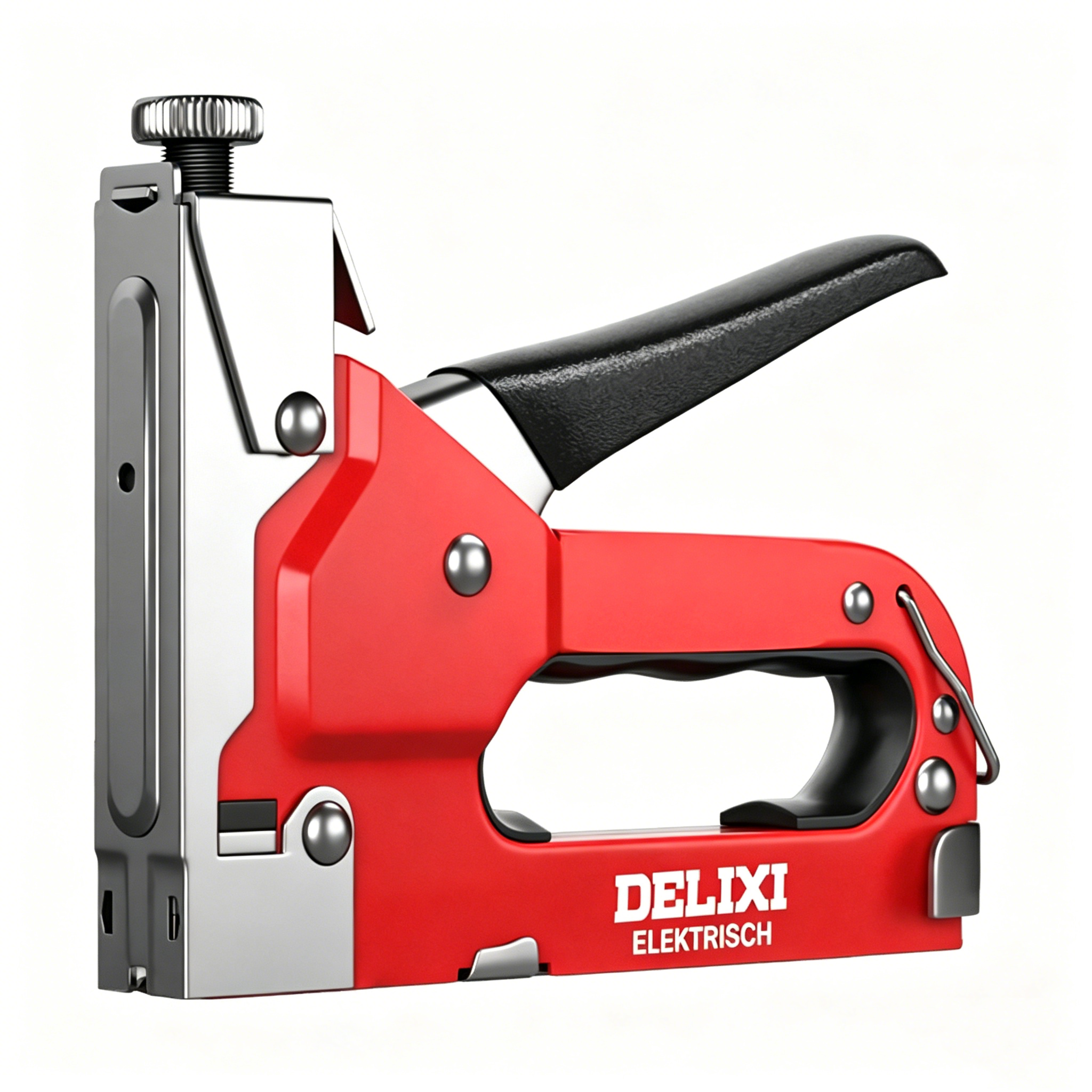 4-in-1 Handtacker Set mit Klammern: Manueller Nagler für Holz, Möbel & Heimwerke