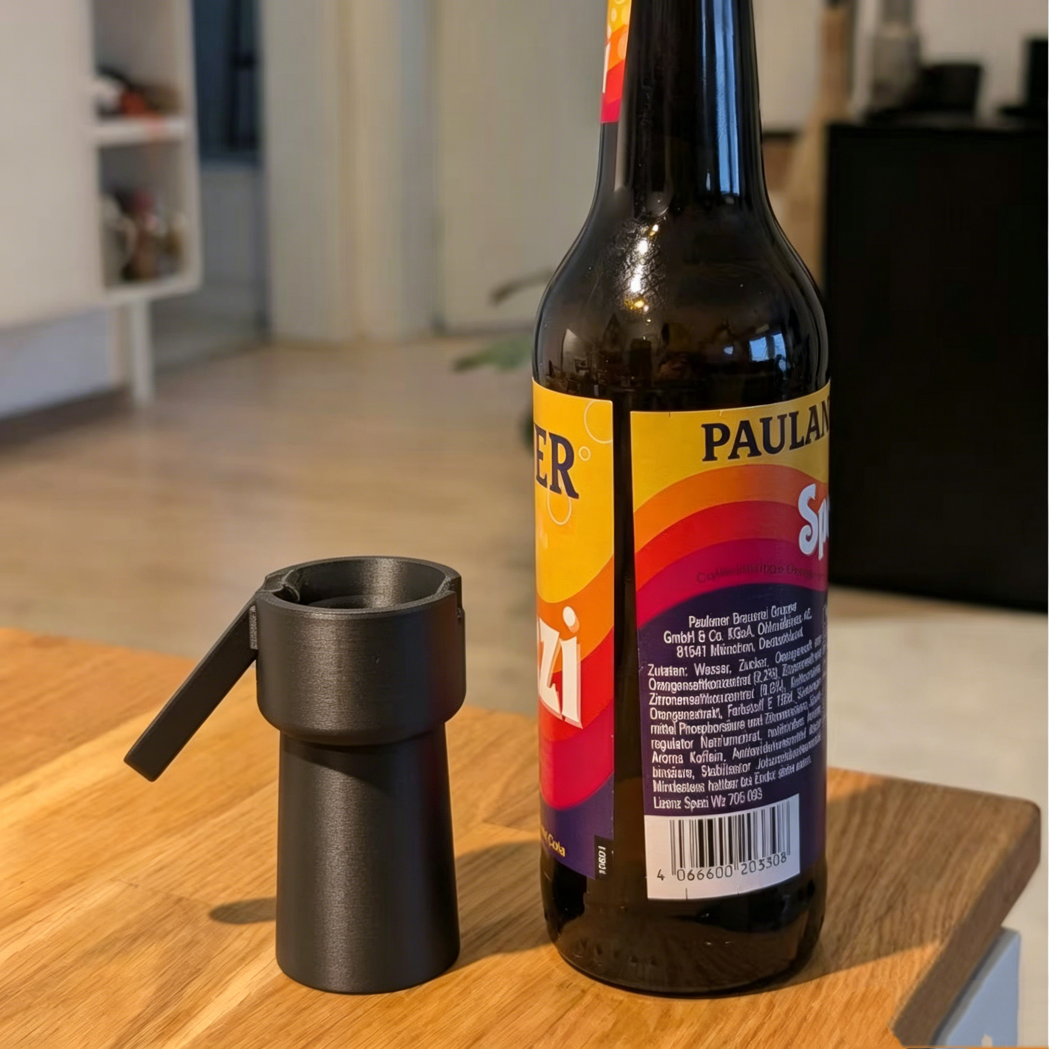 Flaschenöffner mit Schussfunktion: Kreativer 3D-Druck Bieröffner & Kronkorken-Abschussgerät