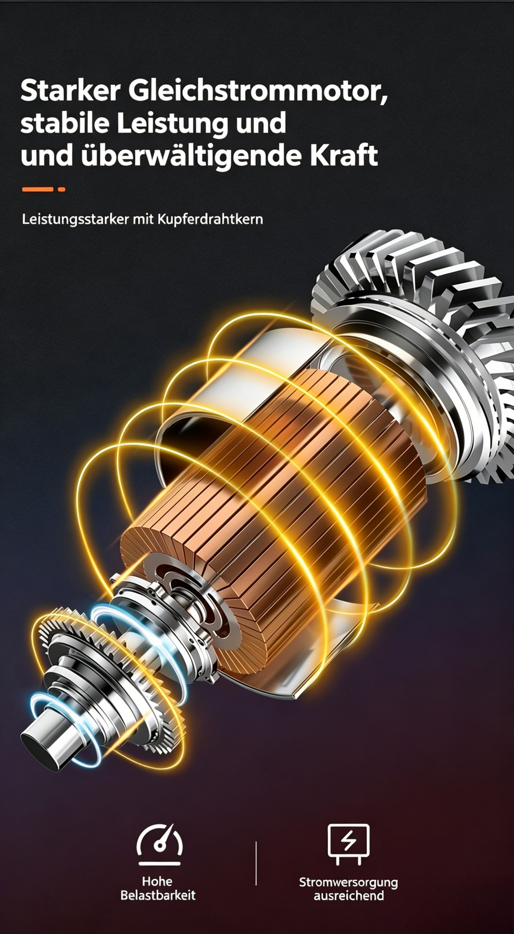 Elektrische Gartenschere mit Akku: Kabellose Astschere für Obstbäume, Sträucher & Reben
