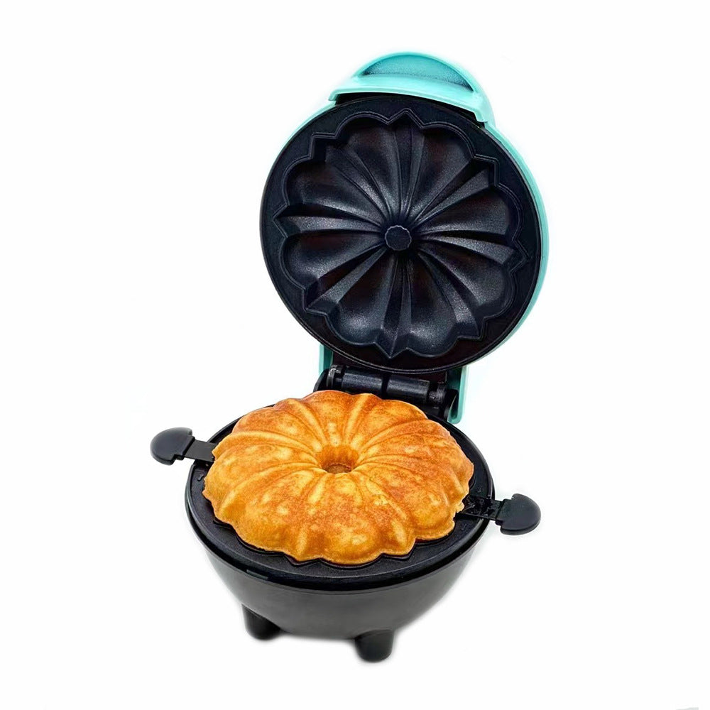 Elektrischer Waffelschalen Maker 110V Antihaftbeschichtetes Waffeleisen für essbare Dessertschalen Kompakter Waffelautomat für Eisbecher und Party Snacks
