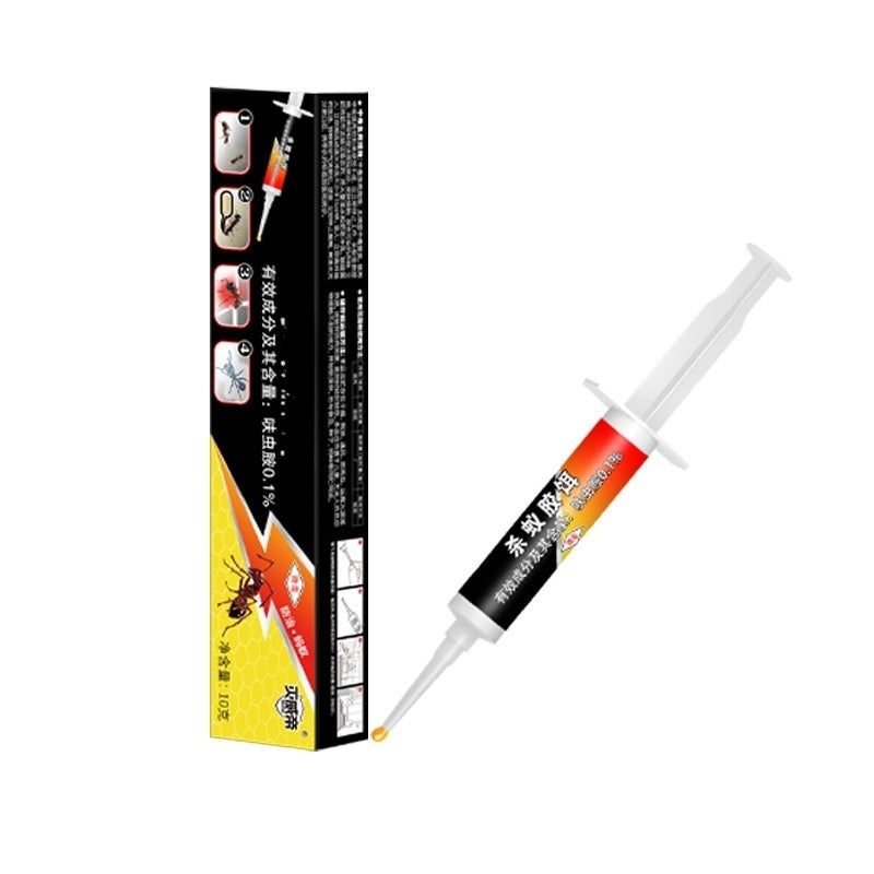 Silberfischchen-Gel (2er-Set / 2x10g) – Effektives Mittel gegen Silberfischchen im Haus, Präzise Spritze für Ritzen & Spalten, Langzeitwirkung für Bad & Küche