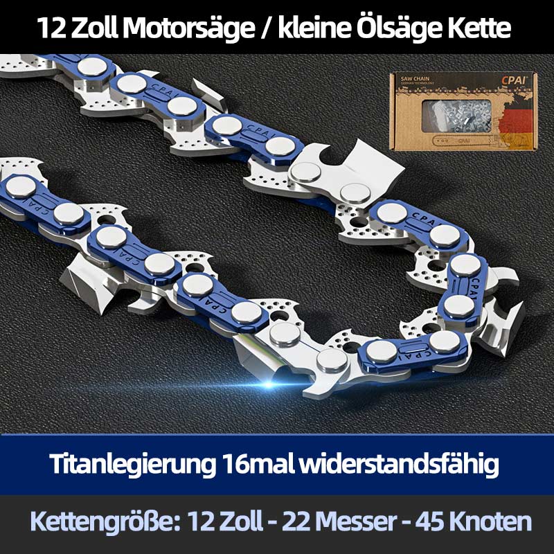 325 Universal Kettensäge Kette 16 Zoll - 1 groß 8 Holzsäge Kette für Elektrokettensägen
