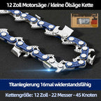 325 Universal Kettensäge Kette 16 Zoll - 1 groß 8 Holzsäge Kette für Elektrokettensägen