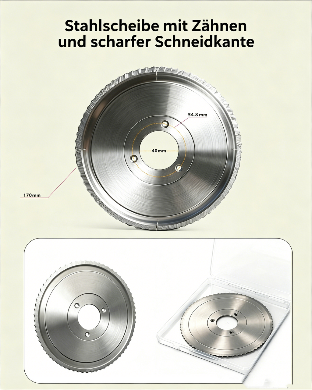 Manuelle Brotschneidemaschine mit verstellbarer Stärke: Praktischer Brotschneider für Toast & Brot