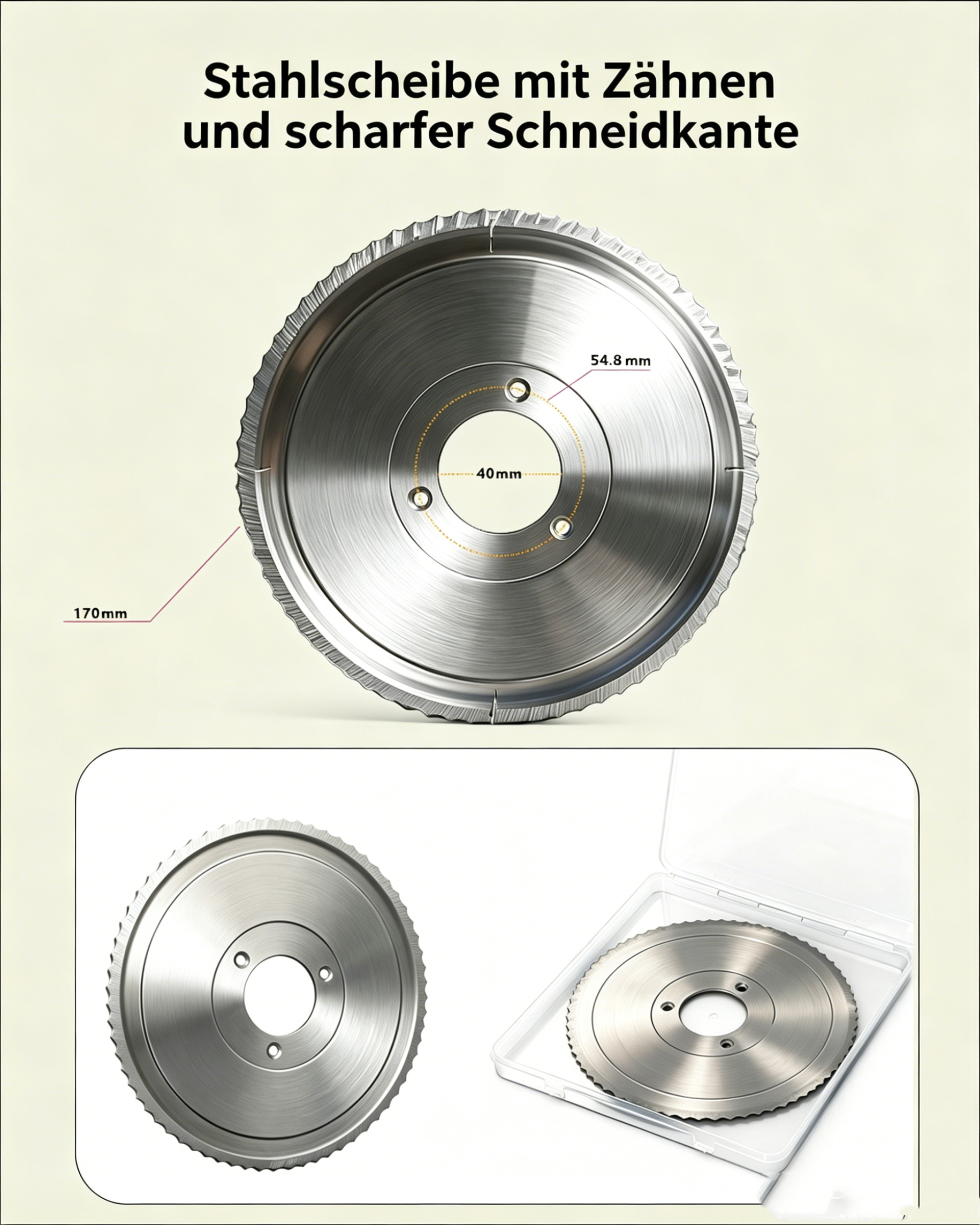 Manuelle Brotschneidemaschine mit verstellbarer Stärke: Praktischer Brotschneider für Toast & Brot