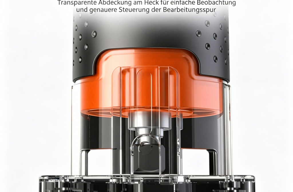 Elektrische Kantenfräse für Holz: Vielseitige Einhand-Oberfräse zum Nuten & Kantenbearbeitung