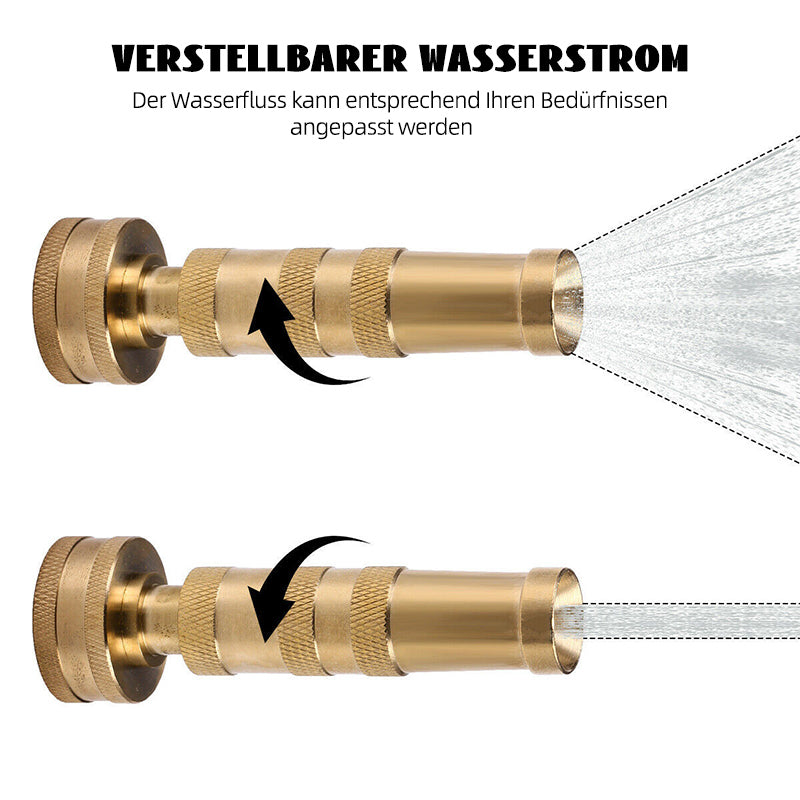 4-Zoll Messing Spritzdüse – Hochdruck-Gartenspritze für direktes Sprühen