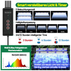40er-Set Pflanzbehälter Anzuchtbox mit Pflanzenlampe Pflanzenwachstumslicht