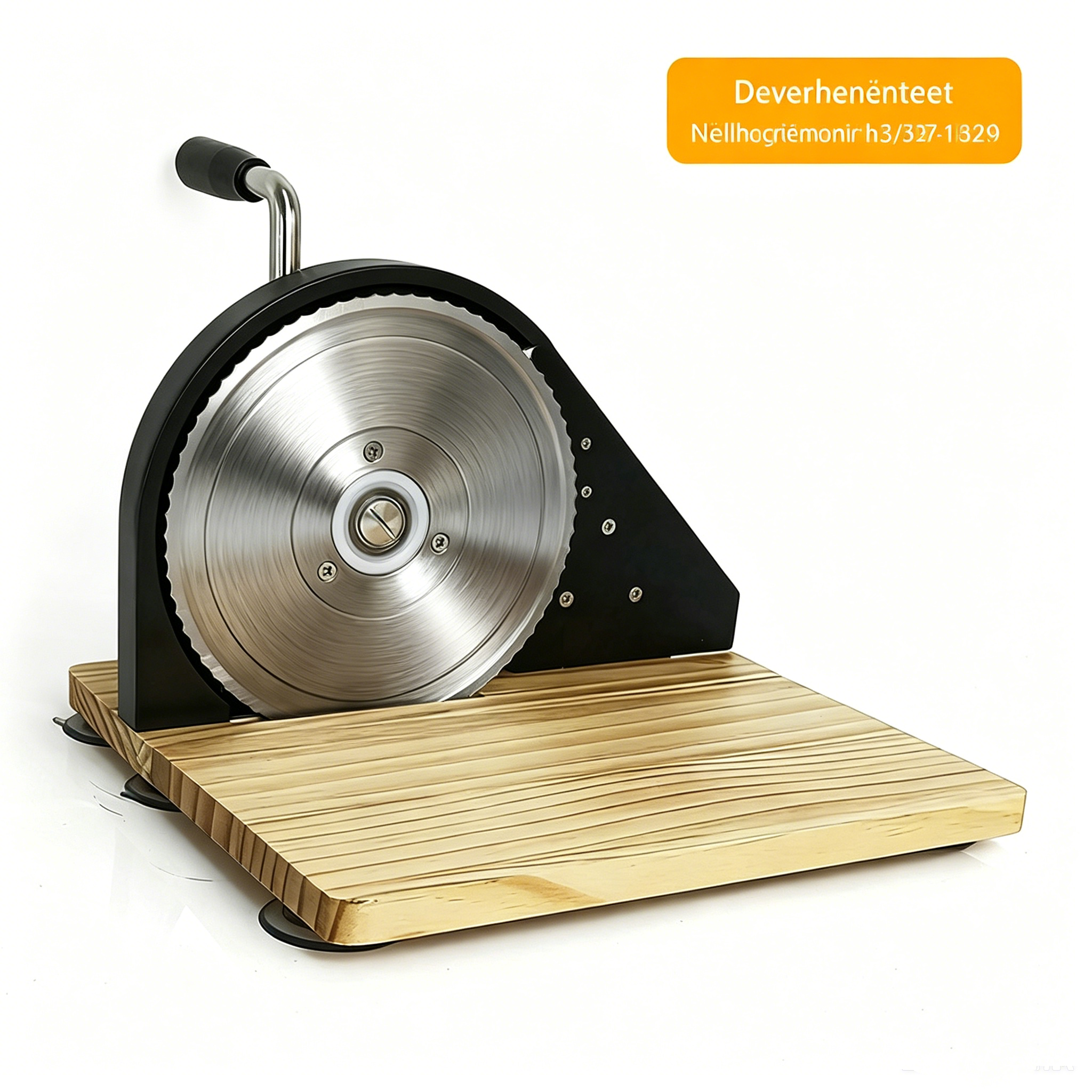 Manuelle Brotschneidemaschine mit verstellbarer Stärke: Praktischer Brotschneider für Toast & Brot