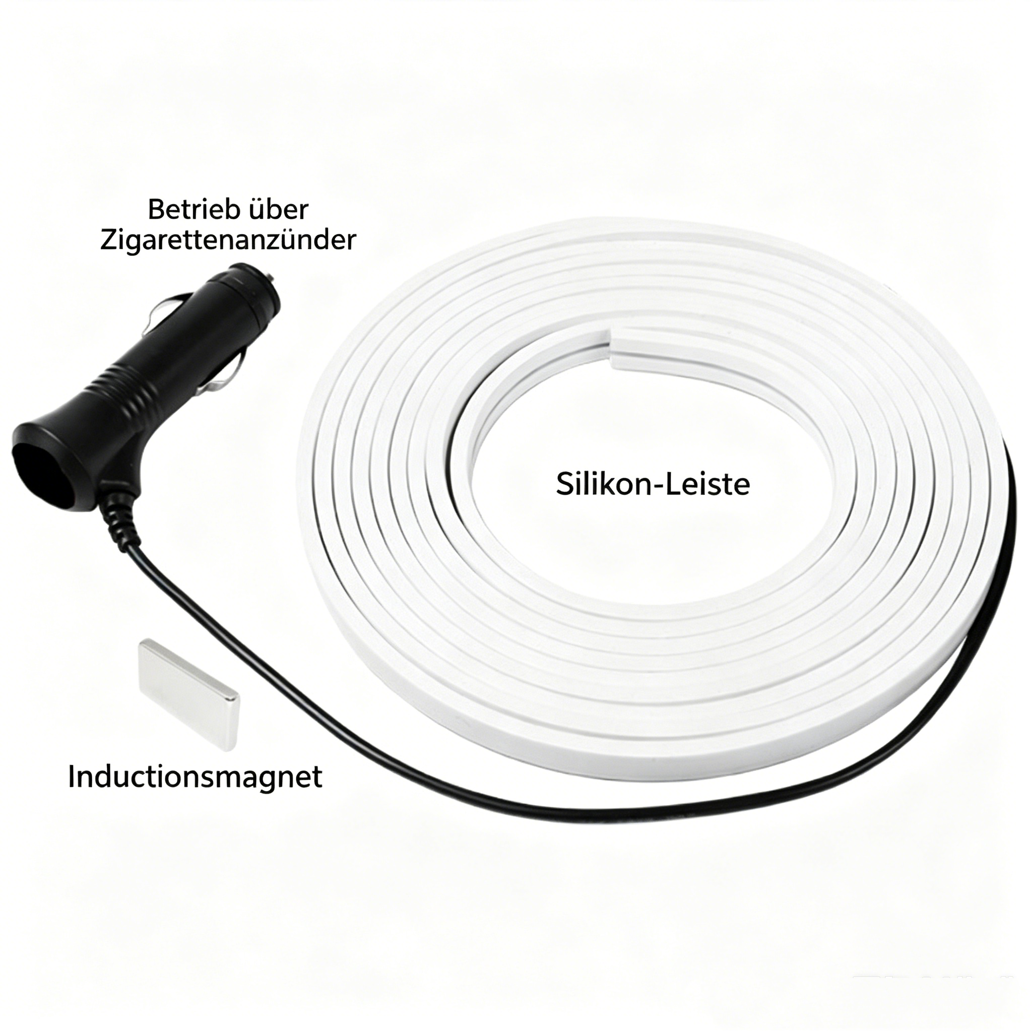 LED Kofferraumbeleuchtung mit Bewegungsmelder: Magnetische Auto-Innenbeleuchtung universell