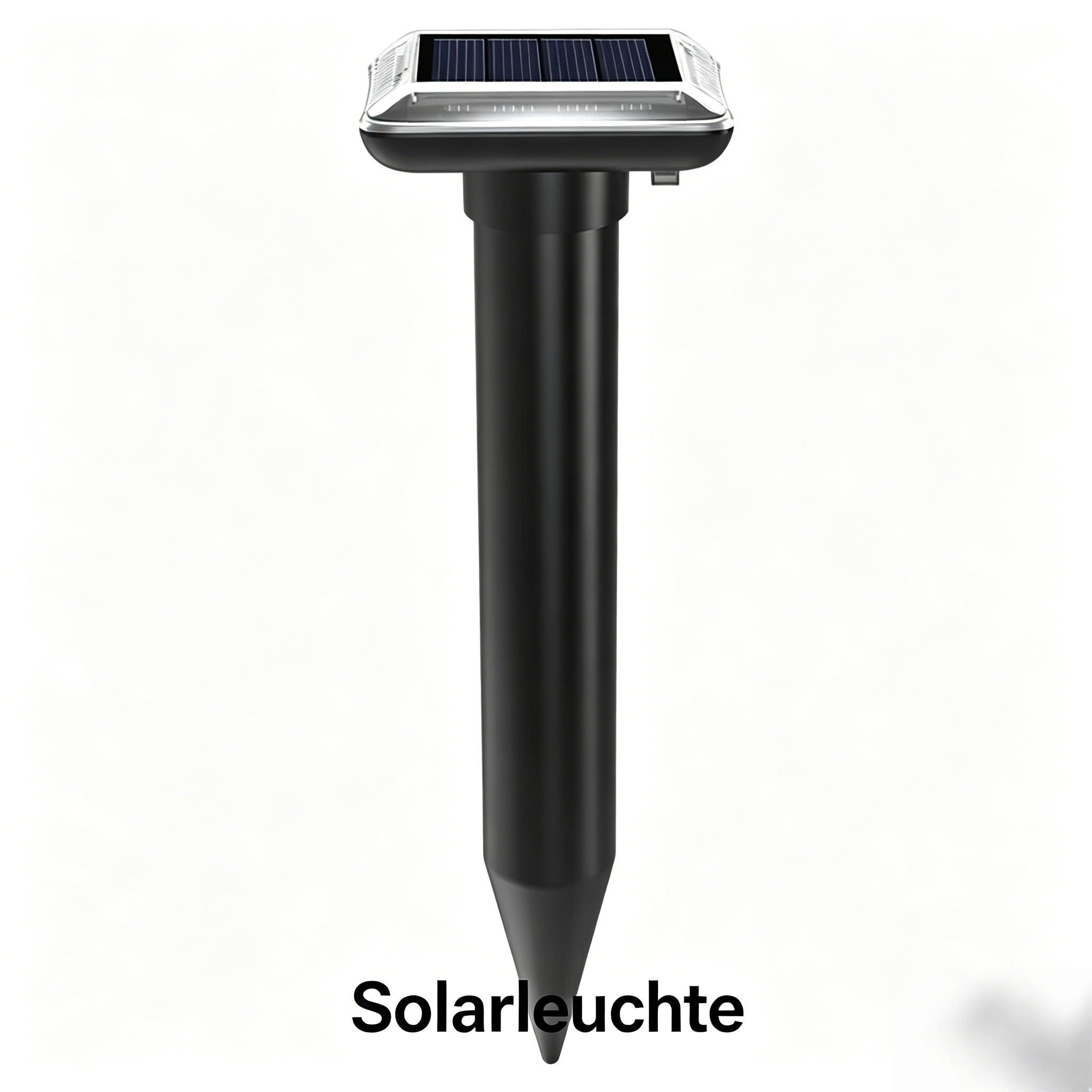 Solar Maulwurfabwehr 2er-Set: Ultraschall Wühlmausschreck wasserdicht für den Garten