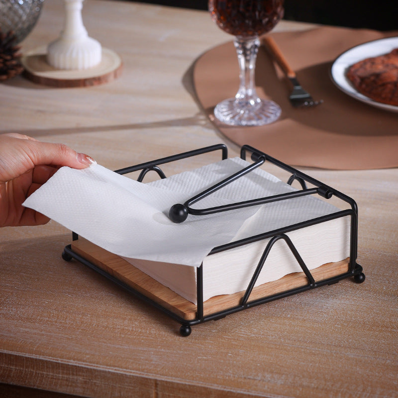 Gewerblicher Serviettenhalter aus Edelstahl – Robuster Serviettenständer für Gastronomie & Hotellerie – Buffet-Serviettenbox für Restaurants & Kantinen – Hochformat & Stabil