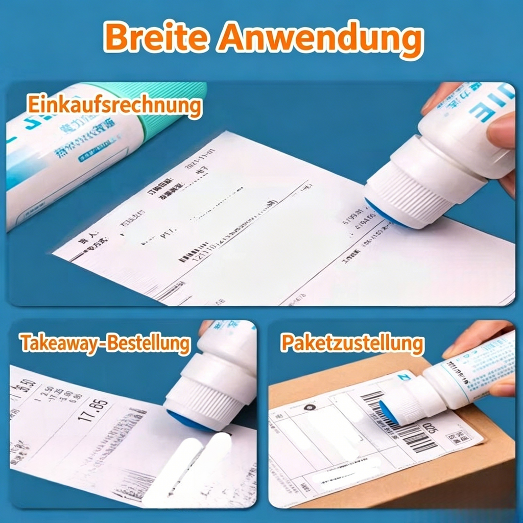 Thermo-Schwärzungsflüssigkeit für Pakete: Mobiler Privatsphäre-Schutz & Express-Datenlöscher