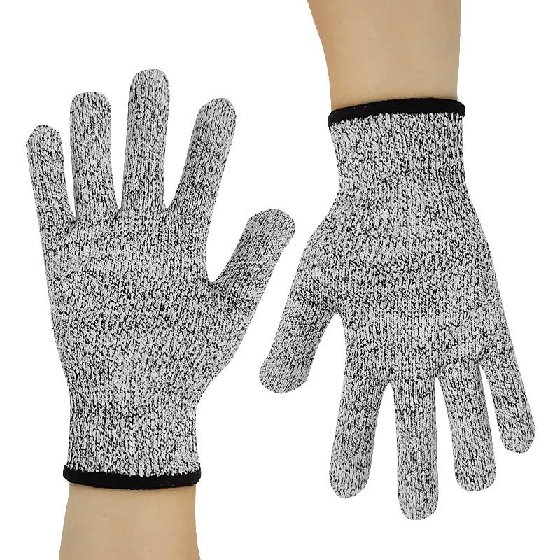 5 Level Schnittfeste Handschuhe – Garten Arbeitshandschuhe Anti-Schnitt, Rutschfest & Atmungsaktiv