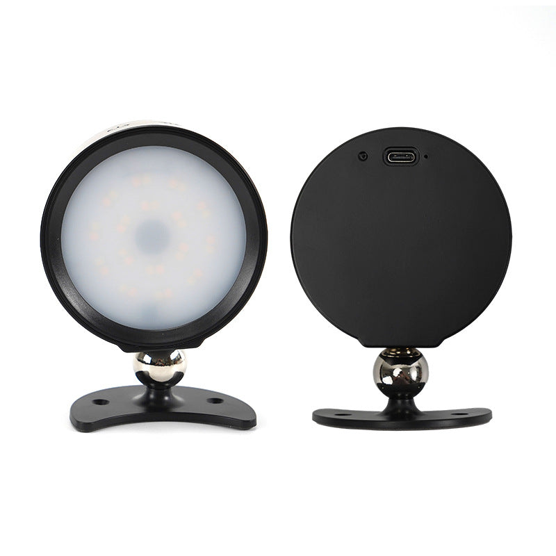 LED Wandleuchte mit Magnetfuß USB Wiederaufladbar Kabellose Nachttischlampe Ohne Bohren Moderne Wandlampe mit Akku für Schlafzimmer und Flur