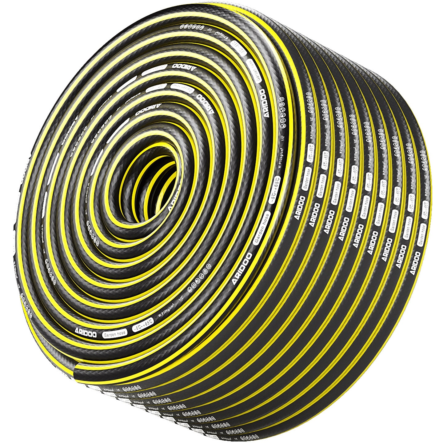 30m Gartenschlauch-Set mit Hochdruckspritzpistole – 4-lagig verstärkter Wasserschlauch – Frostsicher & UV-beständig – Inkl. Universal-Adapter – Flexibel in allen Jahreszeiten