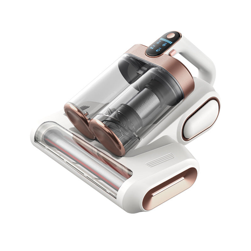Milbensauger mit Doppel Staubbehälter und Starker Saugkraft Professioneller Matratzenreiniger mit UV-C Sterilisation Effektives Anti Milben Gerät für Allergiker