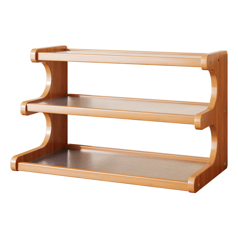 Mehrstöckiges Schreibtisch-Regal & Tassen-Organizer – Kompaktes Tischregal für Büro & Küche – Platzsparender Aufbewahrungsständer für Becher, Bücher & Deko – Stabiles Desktop