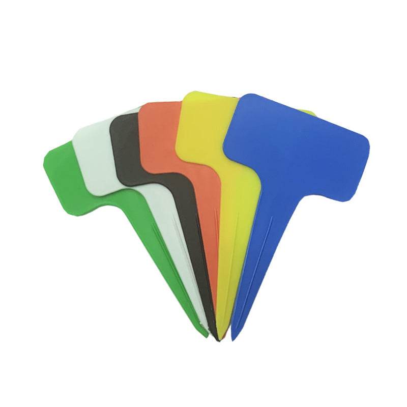 Extra Dicke Pflanzenstecker – 100 Stück Kunststoff-Stecketiketten für Garten & Balkon – Wetterfeste Pflanzschilder zum Beschriften – Robuste Kräuterschilder für Saatgut & Töpfe