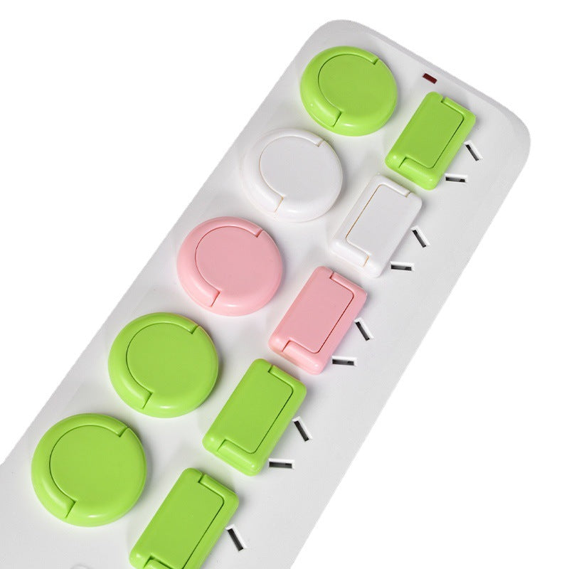 Steckdosenschutz Kindersicherung mit Drehmechanismus Unsichtbarer Schutz gegen Stromschlag für Babys und Kleinkinder Selbstschließende Abdeckung für Haus und Wohnung3er-Pack (10 Stück pro Packung) – Großpackung