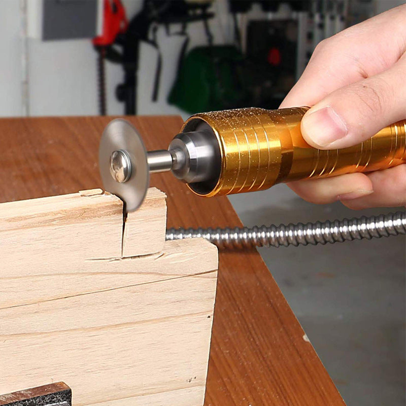 6-tlg. Mini HSS Kreissägeblatt Set – Sägeblätter für Dremel & Multifunktionswerkzeug – Trennscheiben für Holz, Kunststoff & Acryl – Inkl. Aufnahmedorn – Präzisions-Schneideset