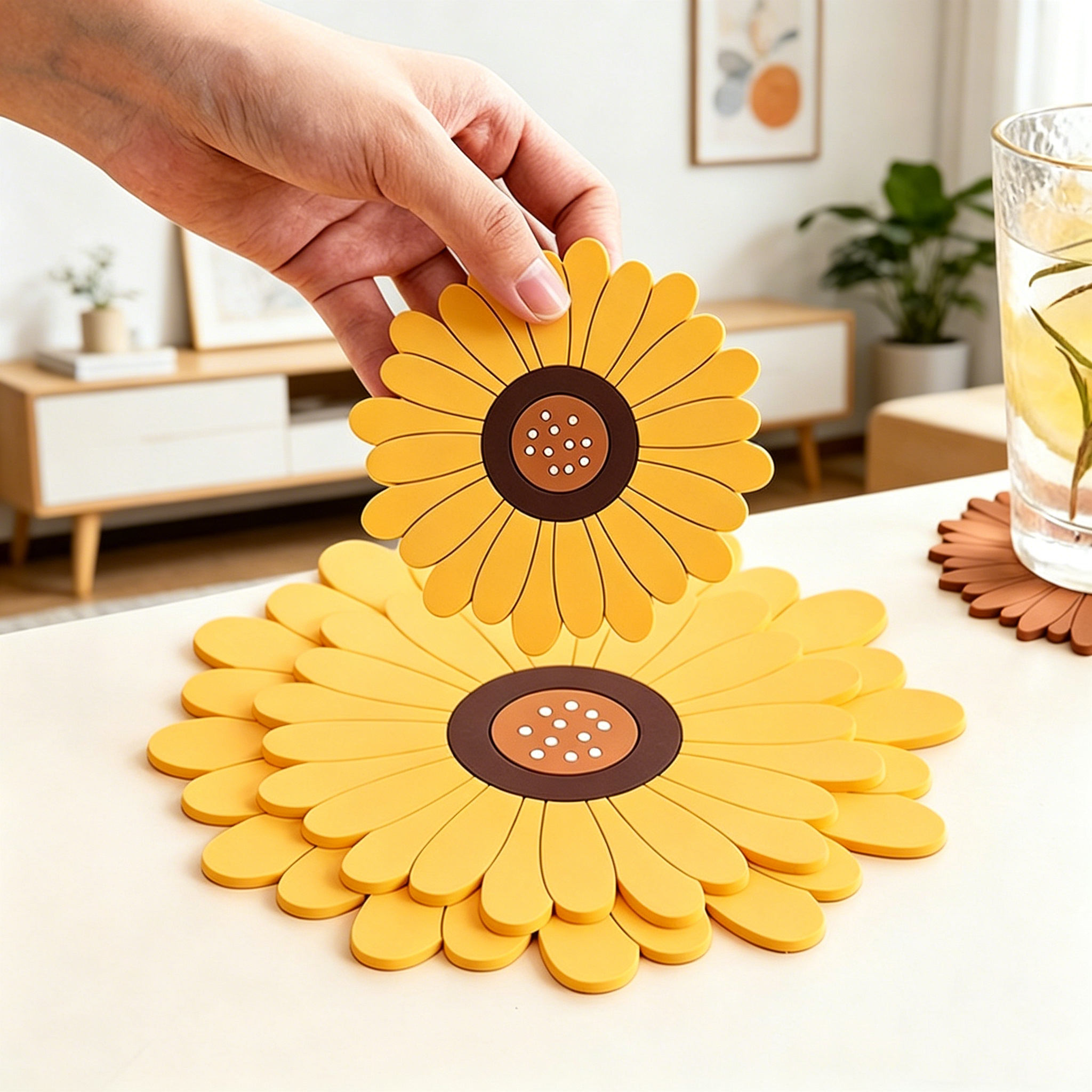 Premium Platzsets & Untersetzer Set: Hitzebeständige Tischmatten für Töpfe, Pfannen & Teller