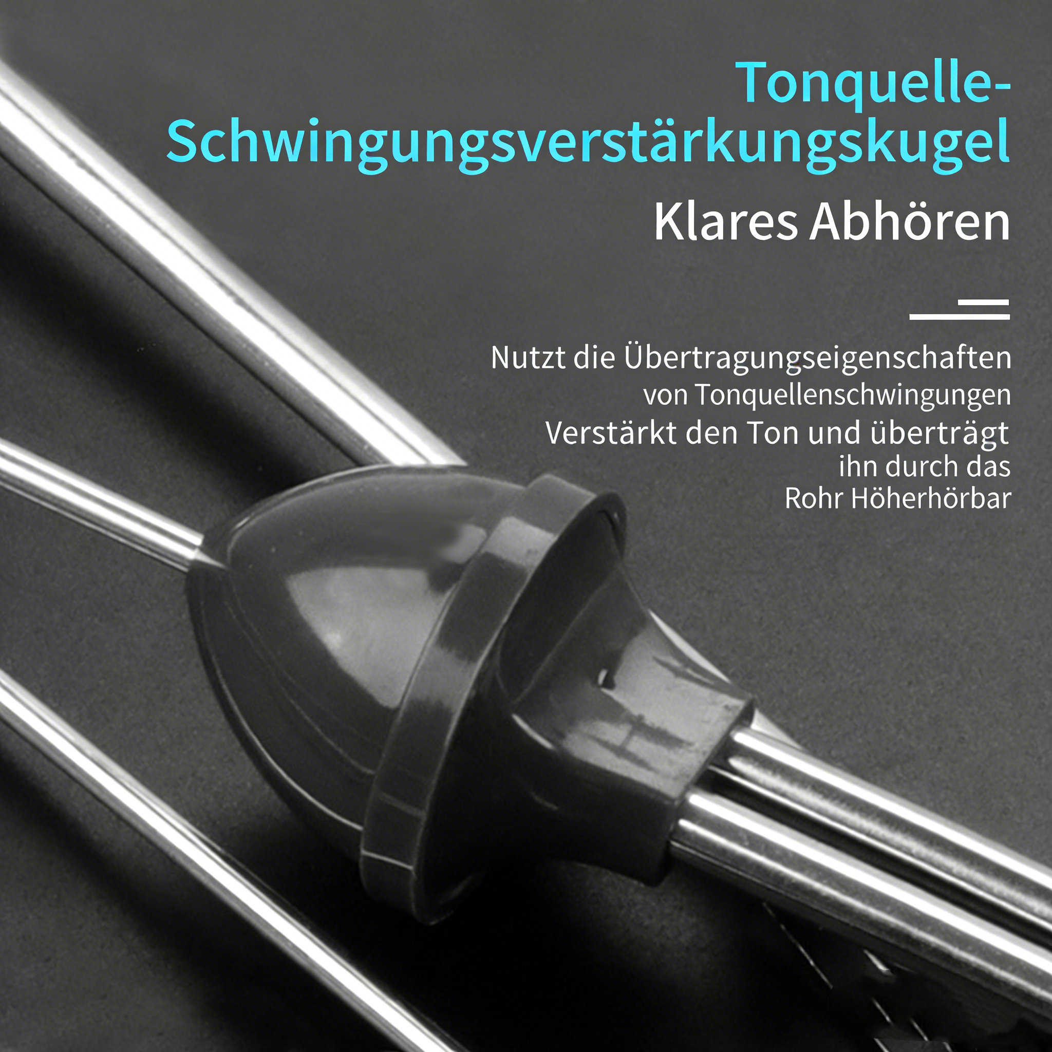 Profi Motor-Stethoskop für KFZ-Diagnose – Mechanisches Horchgerät zur Fehlersuche an Motor & Getriebe – KFZ-Wartungstool zur Ortung von ungewöhnlichen Geräuschen