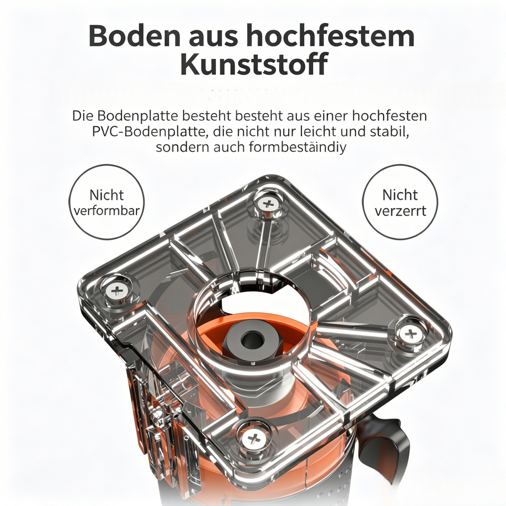 Elektrische Kantenfräse für Holz: Vielseitige Einhand-Oberfräse zum Nuten & Kantenbearbeitung