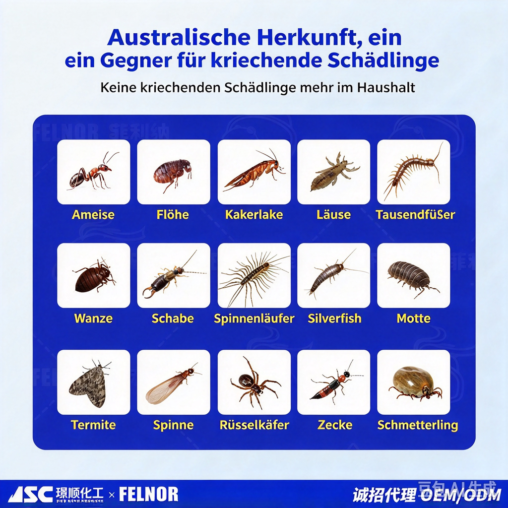 Abflussfliegen Insektenvernichter (500ml) – Effektives Spray gegen Schmetterlingsmücken & Larven im Abfluss, Mit Dinotefuran (0,5%), Langzeitschutz für Bad, WC & Küche