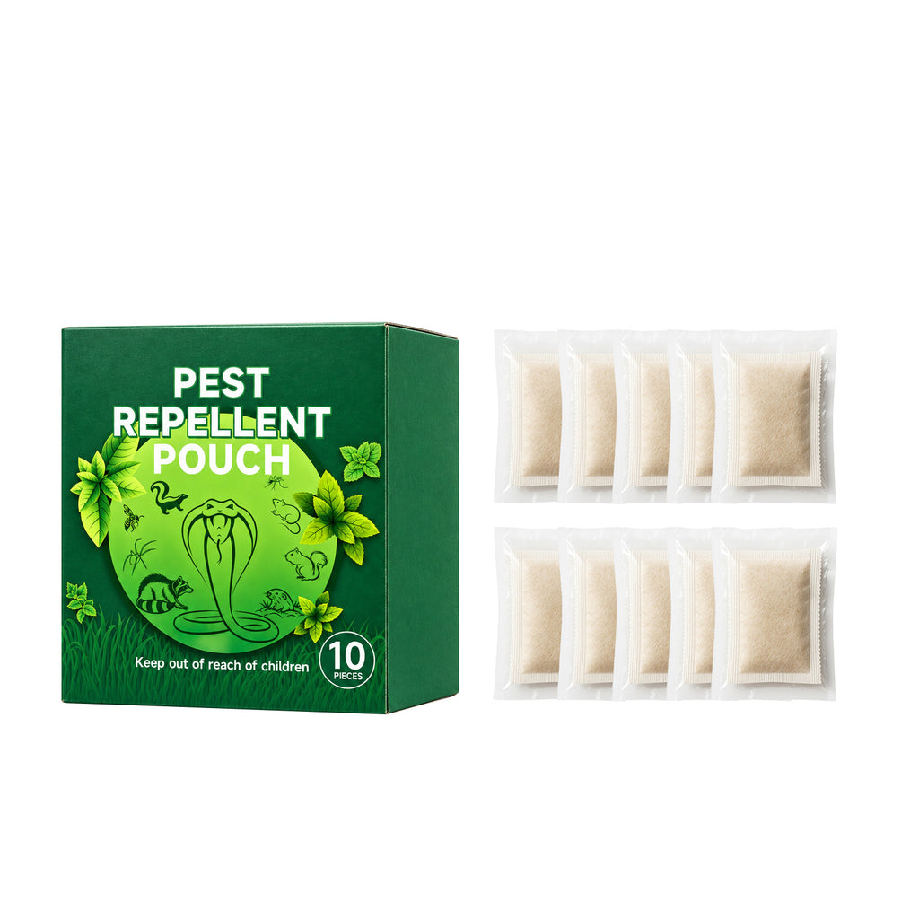 Natürlicher Schädlingsabwehr Beutel (2er Pack, 20 Stück) – Pflanzliches Repellent mit Minze & Zimt, Effektives Vertreibungsmittel für Innen- & Außenbereiche