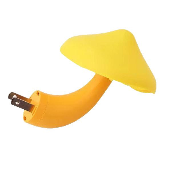 LED Pilz Nachtlicht Steckdose (4er Pack) – Automatisches Orientierungslicht mit Lichtsensor, Mini Pilz Wandlampe für Kinderzimmer, Schlafzimmer, Flur & Treppe