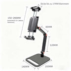 Universeller tragbarer Monitorständer Desktop Handy Tablet Ständer Multifunktionaler klappbarer Bildschirmhalter